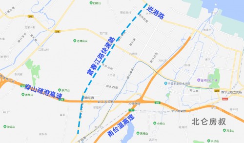 北仑富春江路快速路有新进展还将与梅山快速路相连通