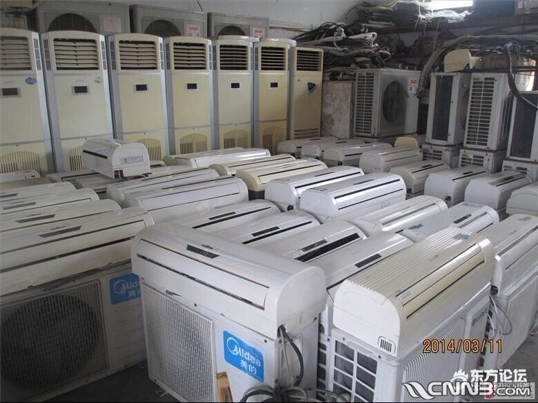 宁波常年上门回收空调地板门窗电器设备等工厂酒店ktv居家的破铜烂铁