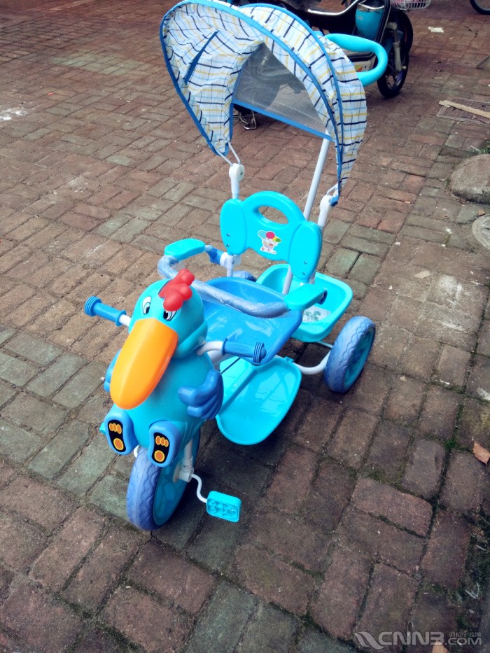 店不开了全新儿童三轮手推车当二手清货