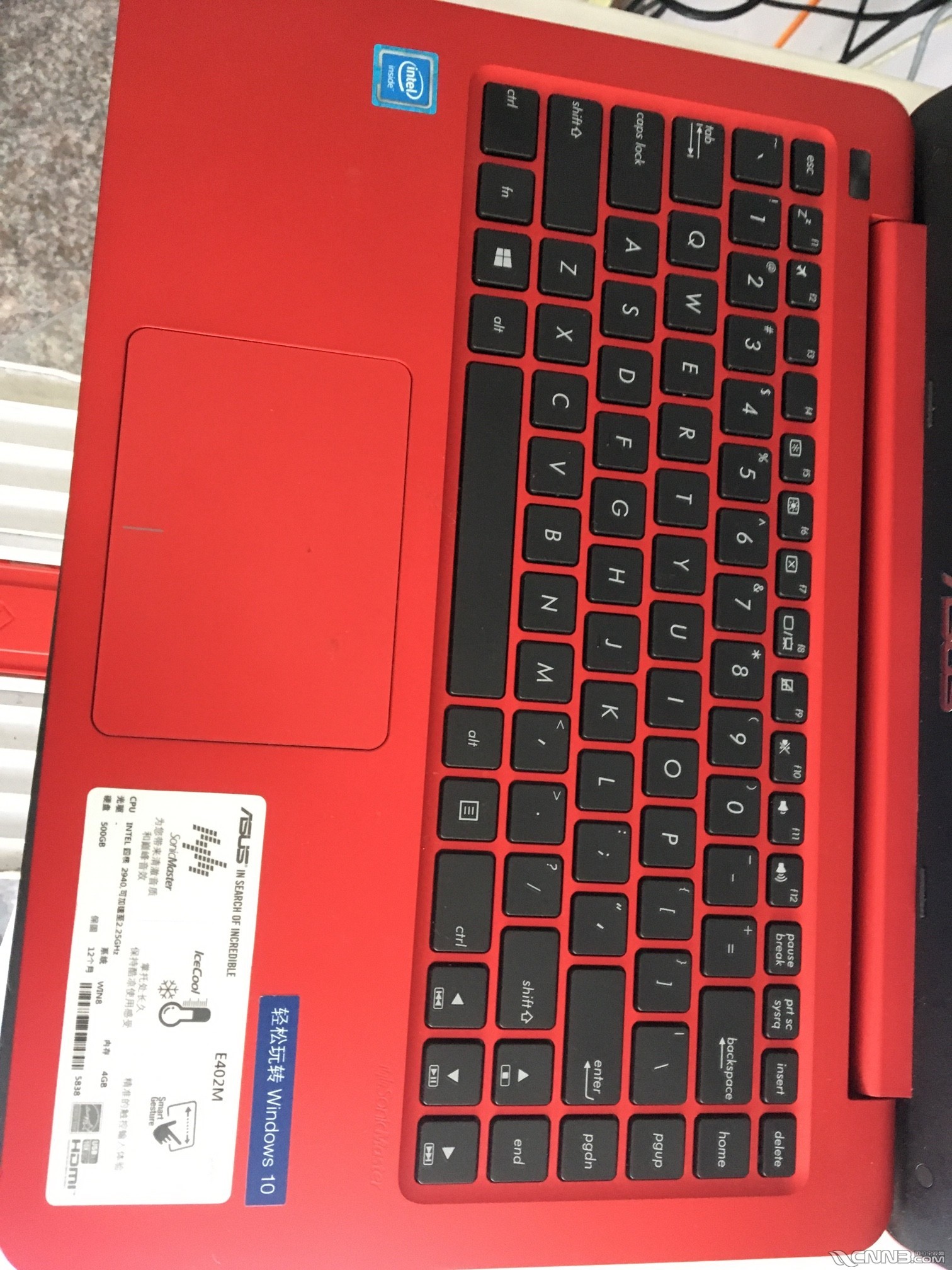 出华硕四核笔记本