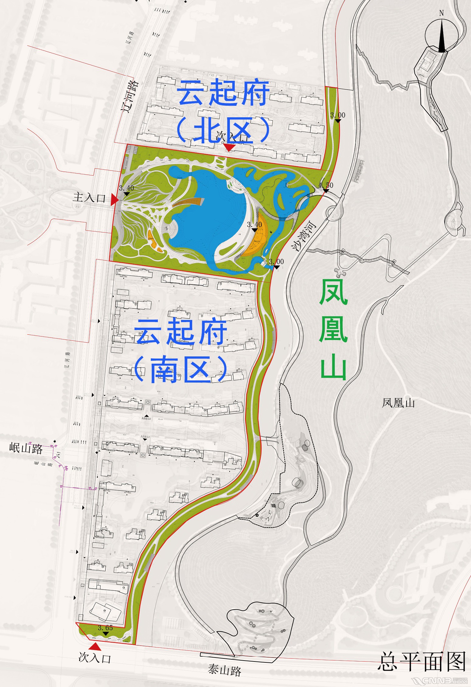 北仑凤凰城中央公园二期来了有湖泊湿地滨水步道游船码头