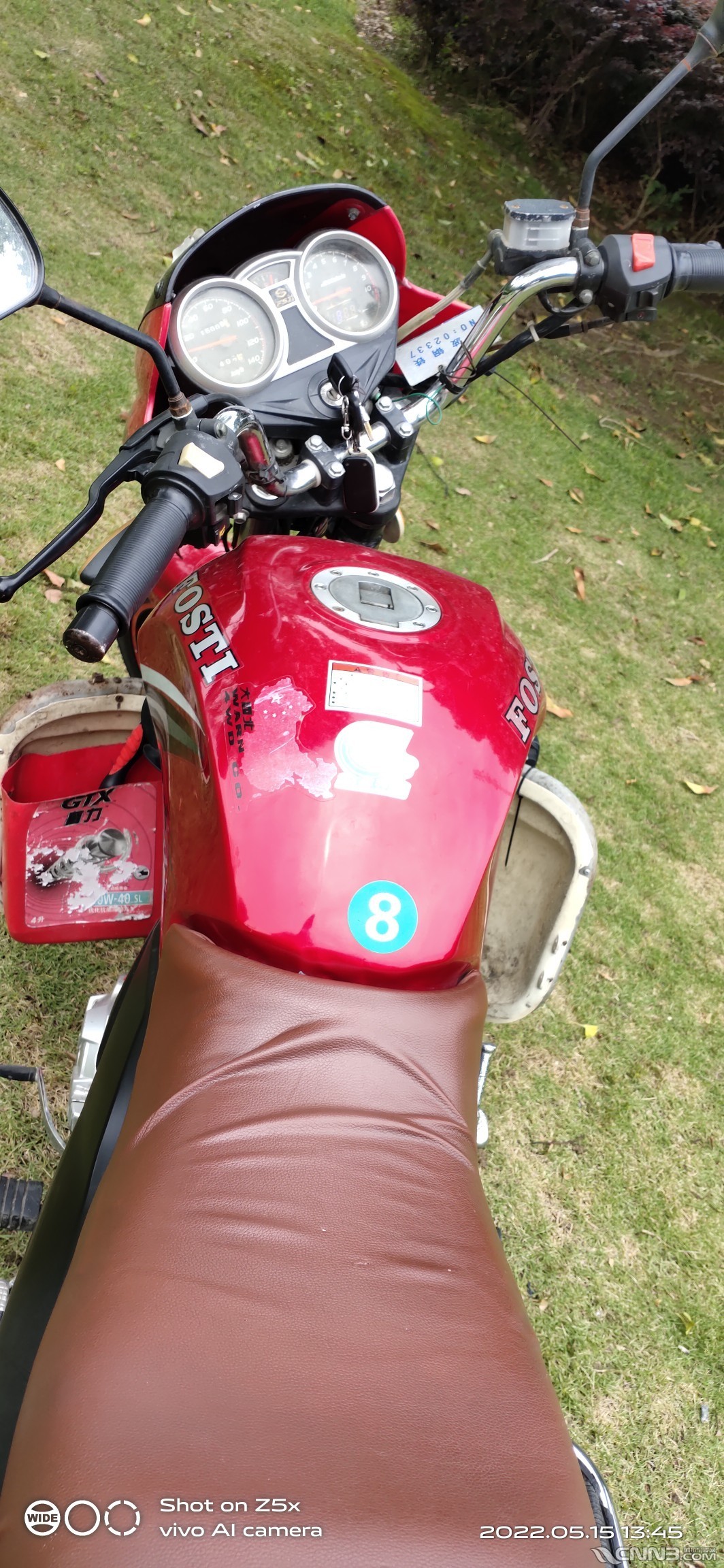 佛斯弟125摩托车15000公里九成新无磕碰审车到23年4月份