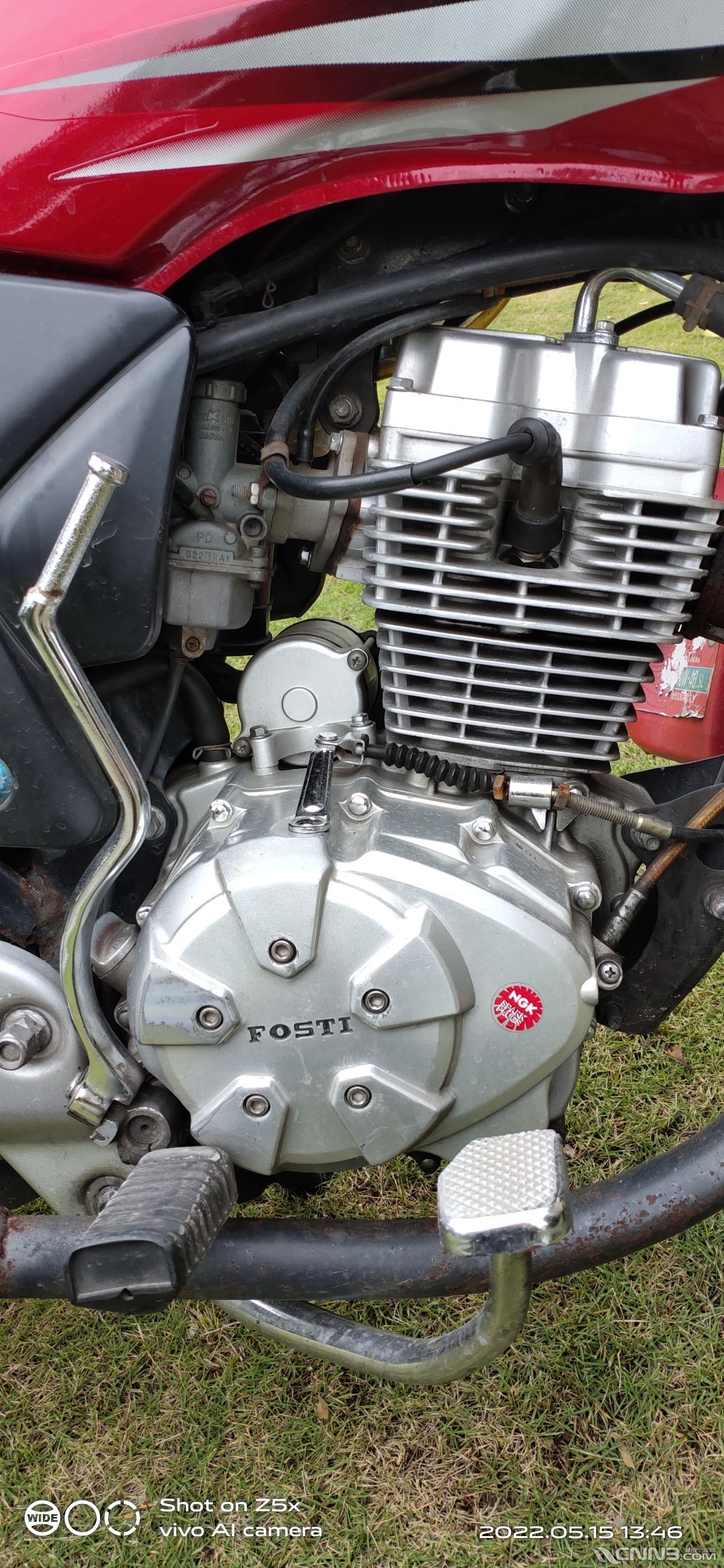 佛斯弟125摩托车15000公里九成新无磕碰审车到23年4月份