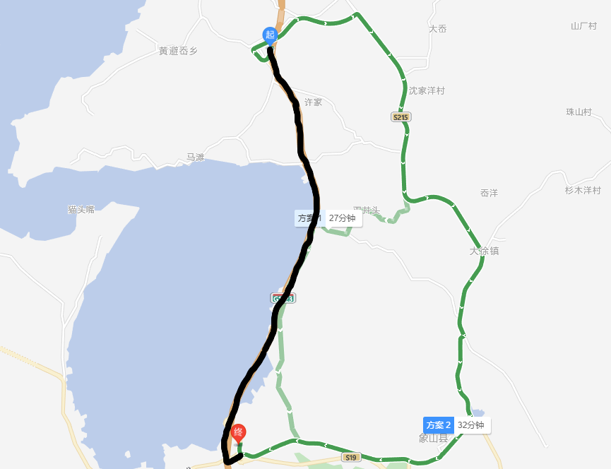 象山北收费站至象山收费站绕行图.png